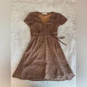 Abercrombie and Fitch Cheetah print dress